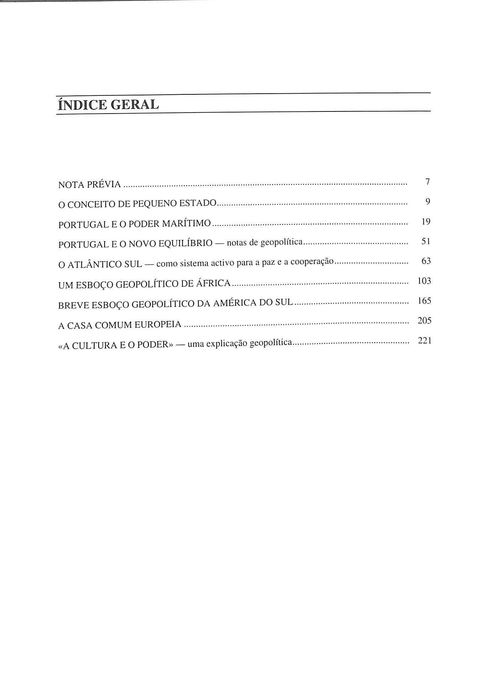 "Ensaios de Geopolítica" de Políbio F. A. Valente de Almeida