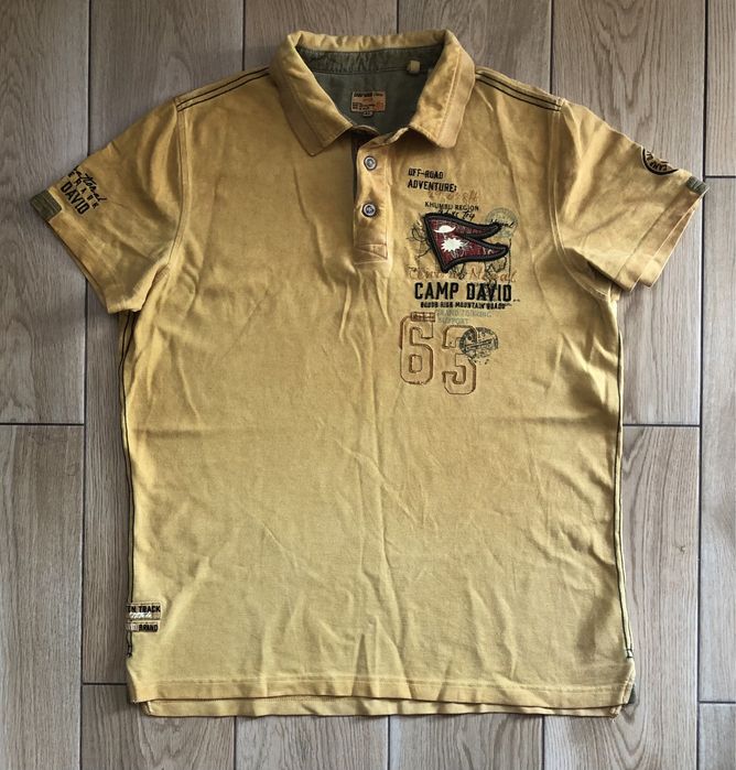 Bawełniany T-shirt Camp David XL