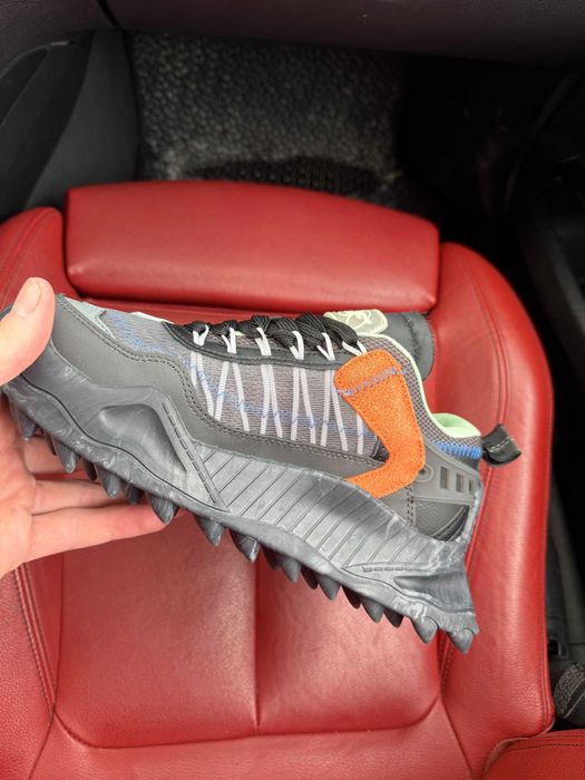 (ОПЛАТА ПІСЛЯ ОГЛЯДУ)Off White Odsy 1000 Black White Офф Вайт Одсі