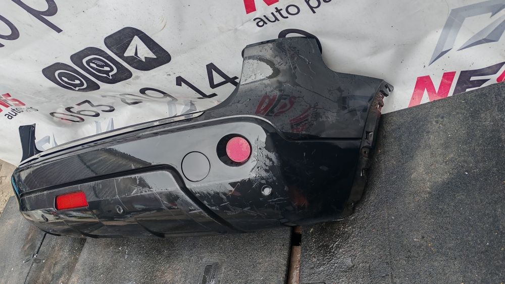 Задній бампер nissan qashqai j10 рестайлінг колір z11g