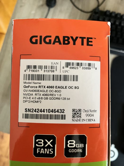 Gigabyte RTX 4060 8GB