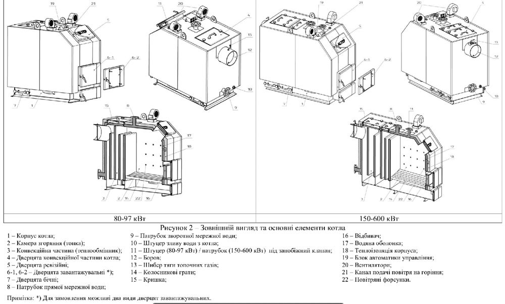 ‼️Котел ALTEP Trio Uni Plus 600 кВт твердопаливний промисловий котел АЛЬТЕП