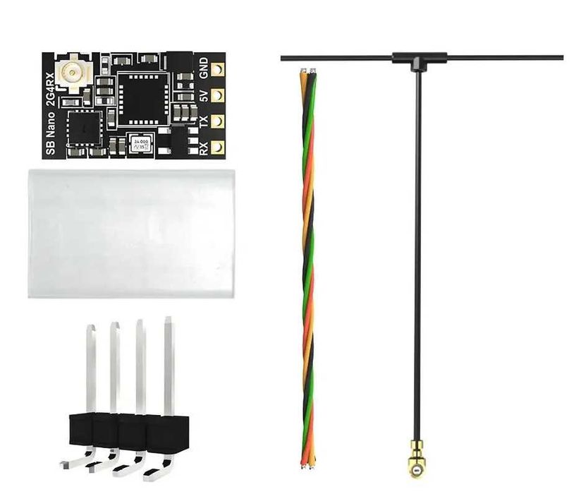 Модуль GPS HGLRC M100-5883 M10 с компасом. 21x21 мм.