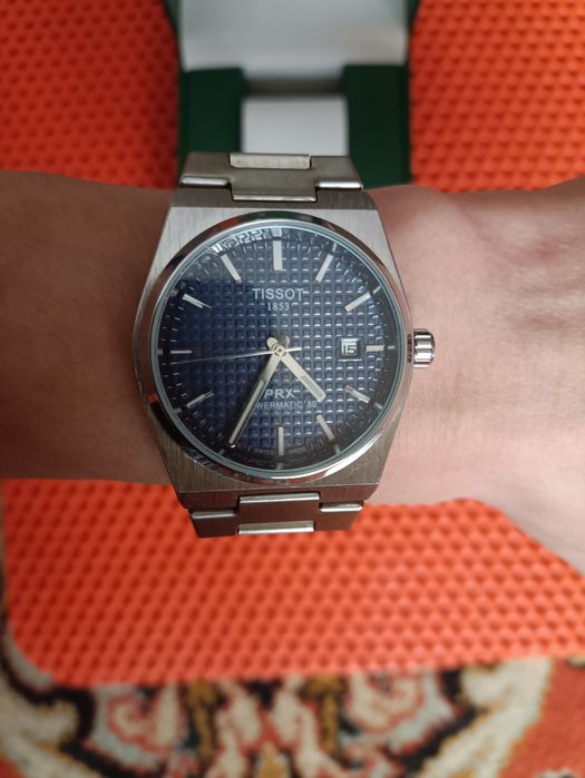 Годинник Tissot PRX Powermatic 80 Blue (T137.407.11.041.00)