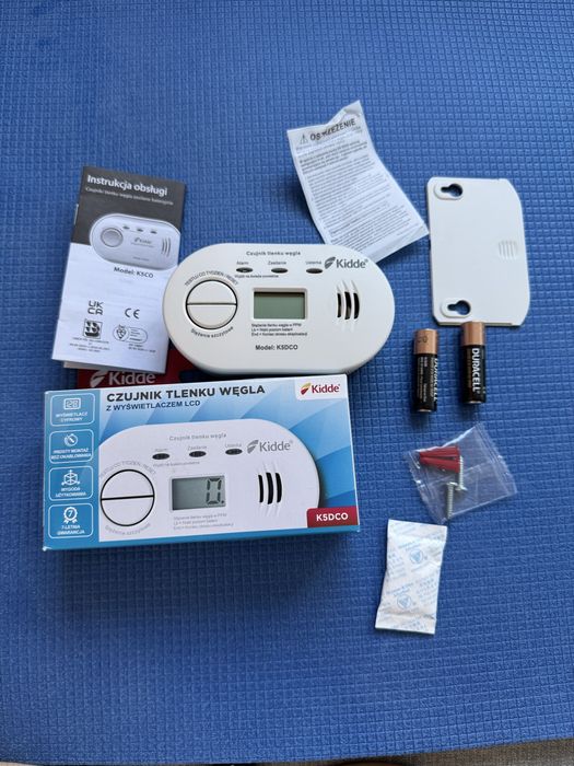 Czujnik tlenku węgla z wyświetlaczem K5DCO