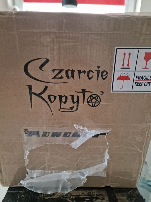 Okazja!Czarcie Kopyto podwojna stopa All Supreme Black