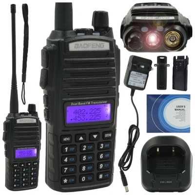 KRÓTKOFALÓWKA Baofeng EU82X 8W Ulepszony UV-82 Rozblokowany!