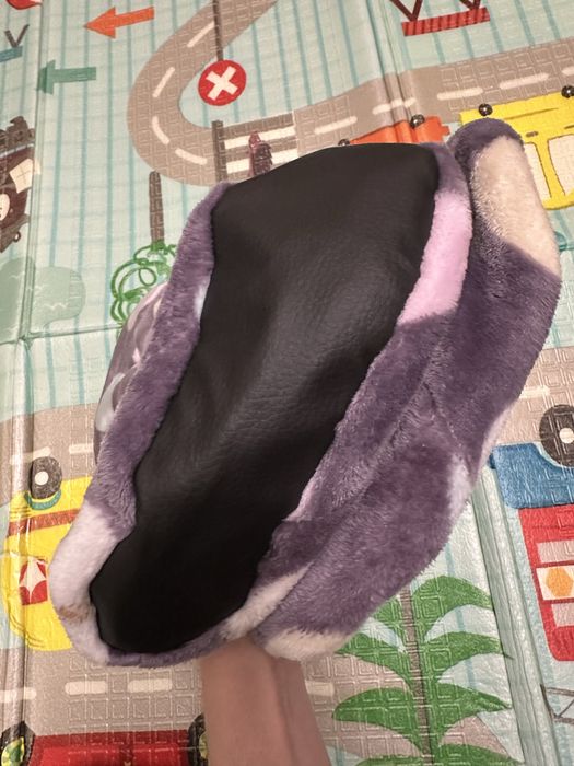 Махрова піжама туніка і високі тапочки, домашний махровий набор