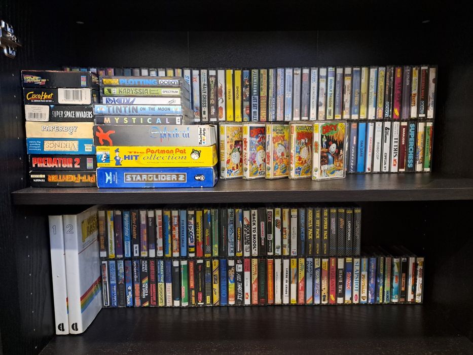 Computador Zx Spectrum 128k +2 e colecção de jogos