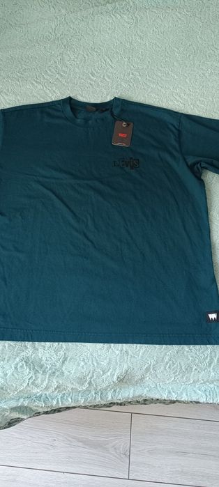 Koszulka zielona markowa Levi's