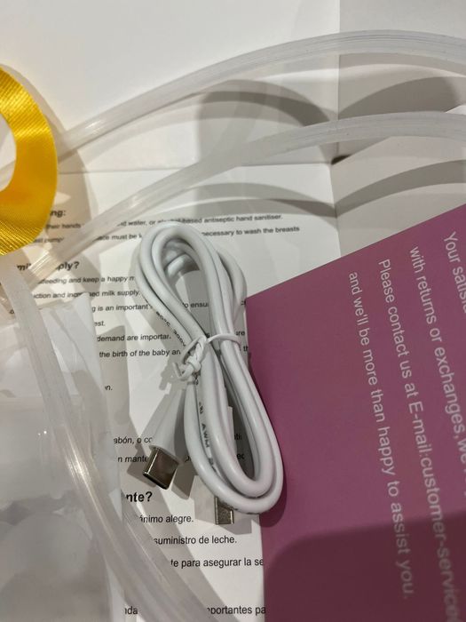 Máquina de extração de leite elétrica e portátil com 4 modos