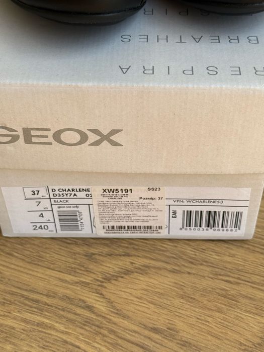 Балетки Geox 37 розмір