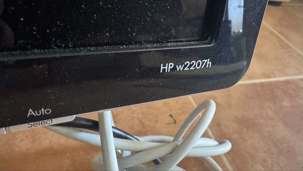 Monitor HP a funvionar sem problemas