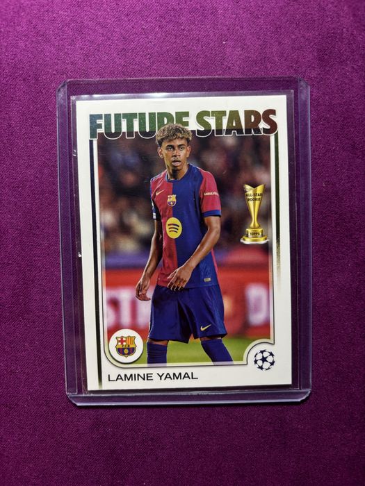 Carta Lamine Yamal Future Sarts topps