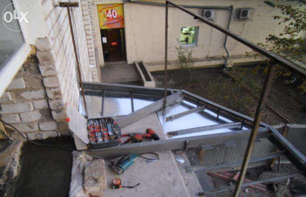 Ремонт балкона под ключ! Расширение балкона. Ремонт балкона.Первомайск