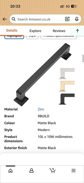 Puxadores 9 Build Novos