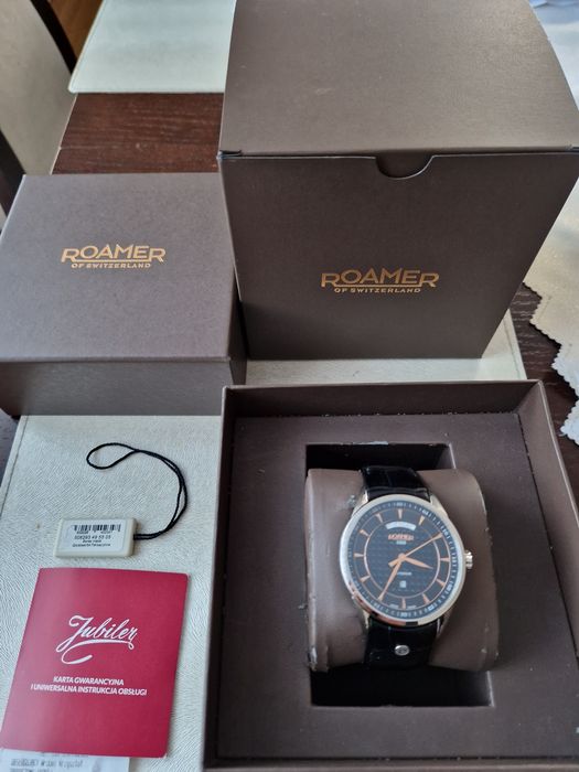 Roamer Superior Day Date jak nowy,  elegancki