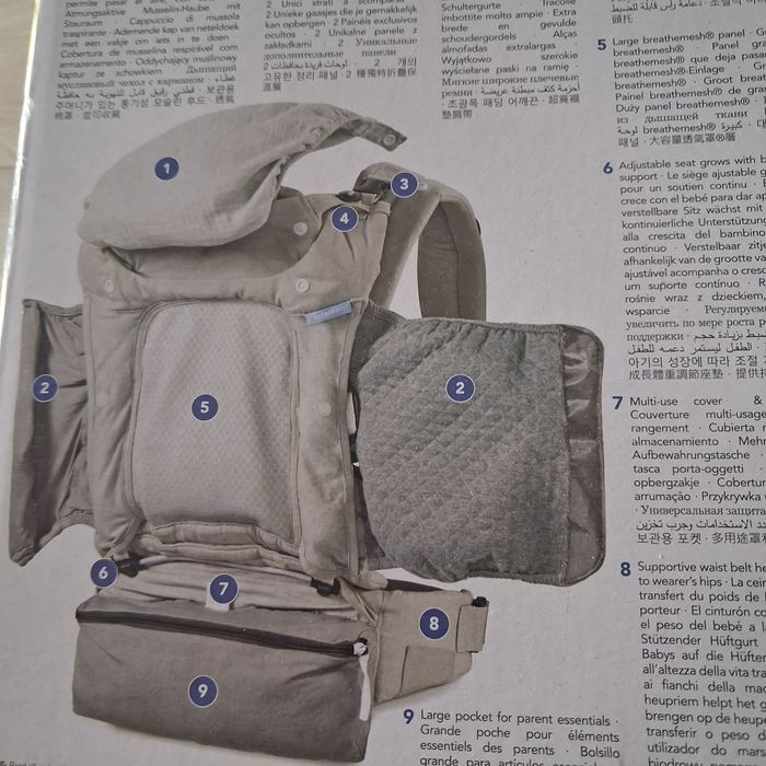 Nosidlo idla dziecka Infantino 4 pory roku