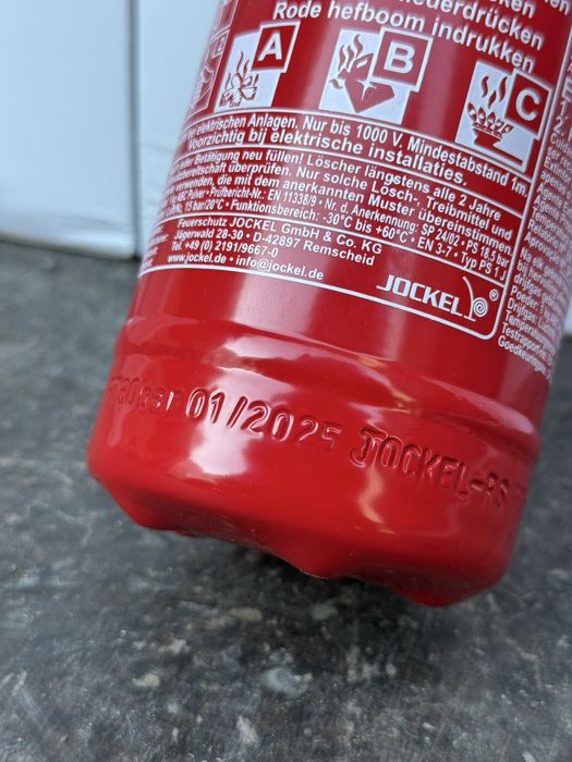 Gaśnica samochodowa Jockel - OKAZJA