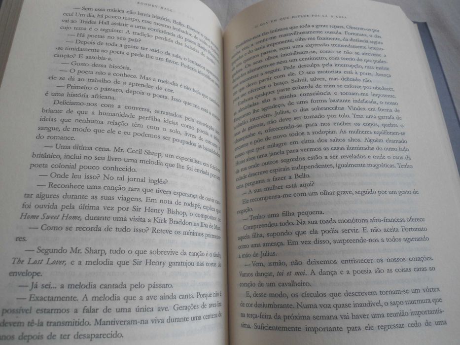 O Dia em que Hitler foi lá a casa por Rodney Hall