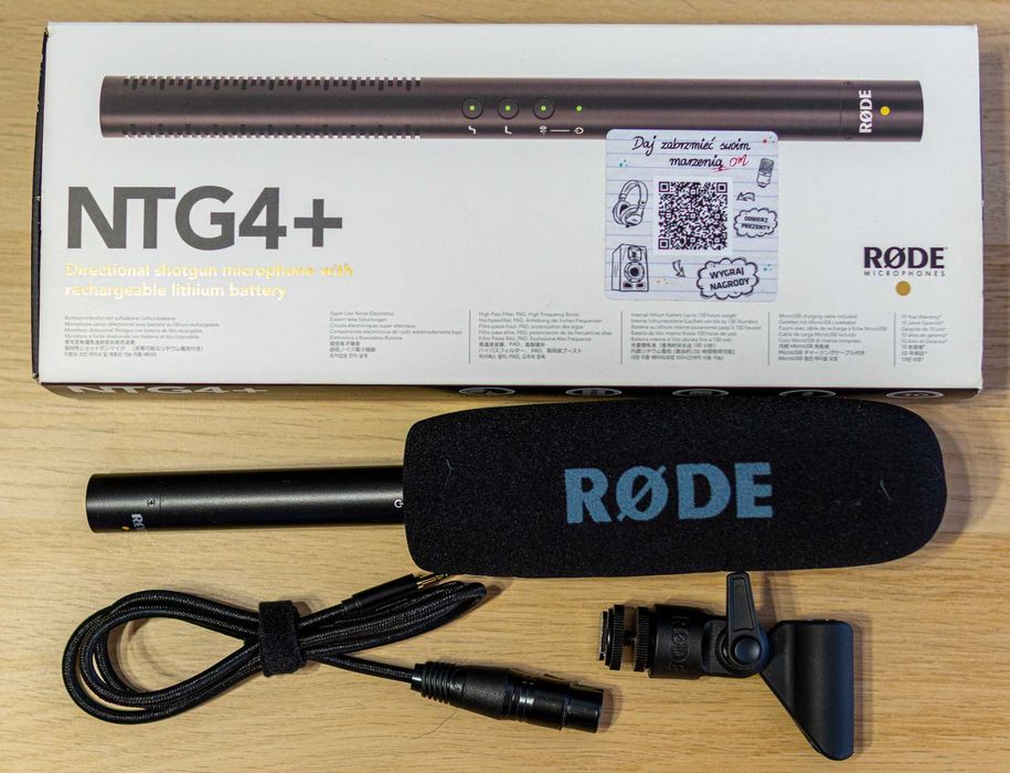 Mikrofon RODE NTG4+