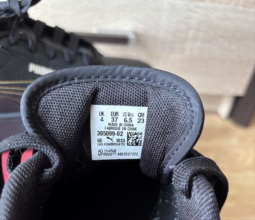 кросівки Puma Karmen Metallic Shine Black, р-р 37 (UK 4)