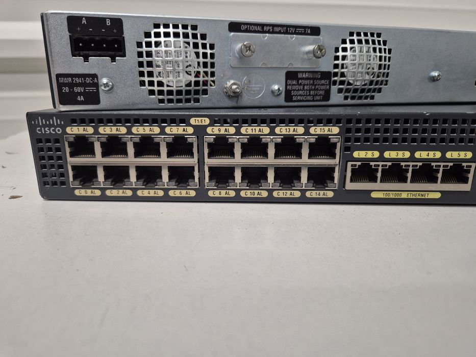 Cisco MWR-2941-DC
MWR 2941-DC Mobile Wireless Router