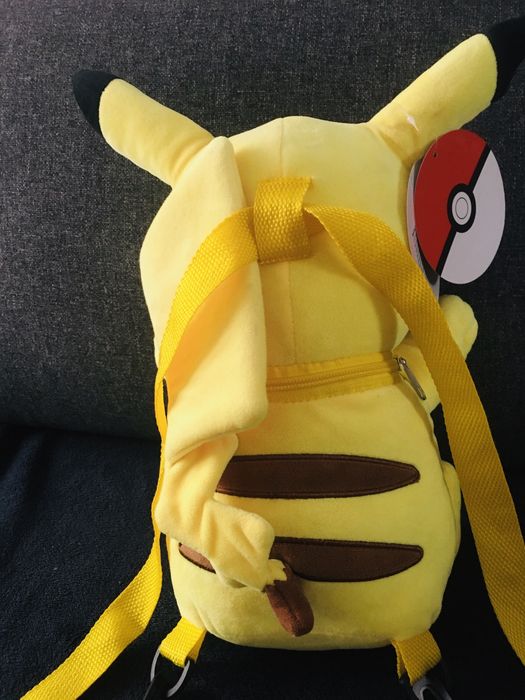 Nowy plecak- plecak pokemon Pikachu