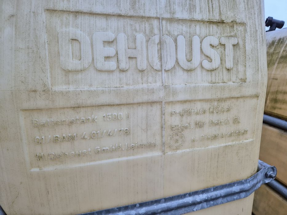 Zbiorniki 1500l stan używany