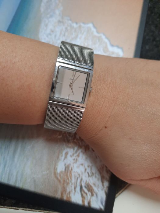 Relógio prateado DKNY
