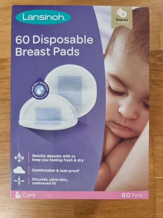 Profilowane wkładki laktacyjne LANSINOH 60szt.