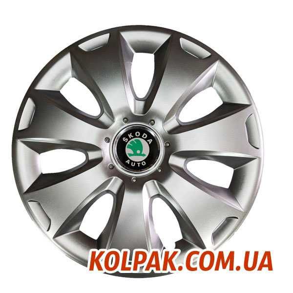 Колпаки на колёса SKODA ковпаки на колеса ШКОДА R15 під оригінал