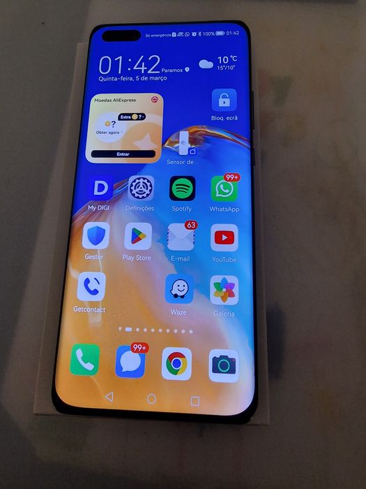 Huawei p40 pro em estado novo