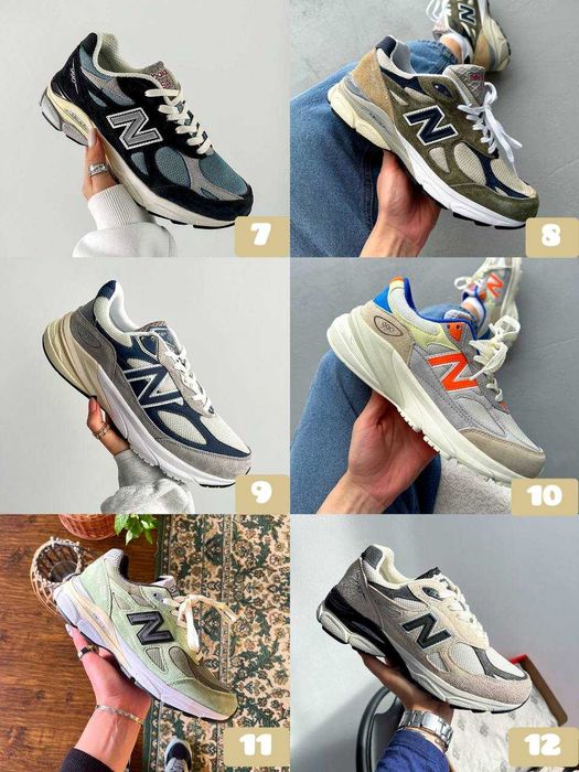‼️ПРЕМІУМ ЯКІСТЬ Кросівки New Balance 990 у різних кольорах | Унісекс | Розміри 36 - 45