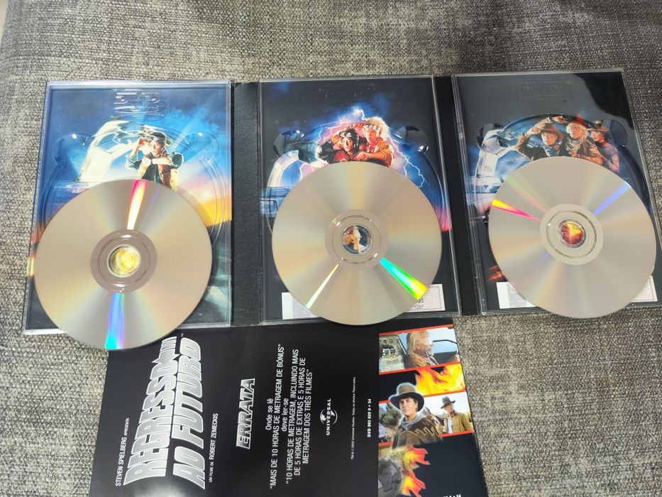 Trilogia regresso ao futuro dvd