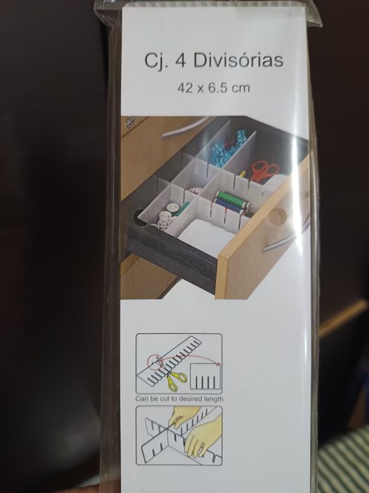 Várias Divisórias para gavetas
