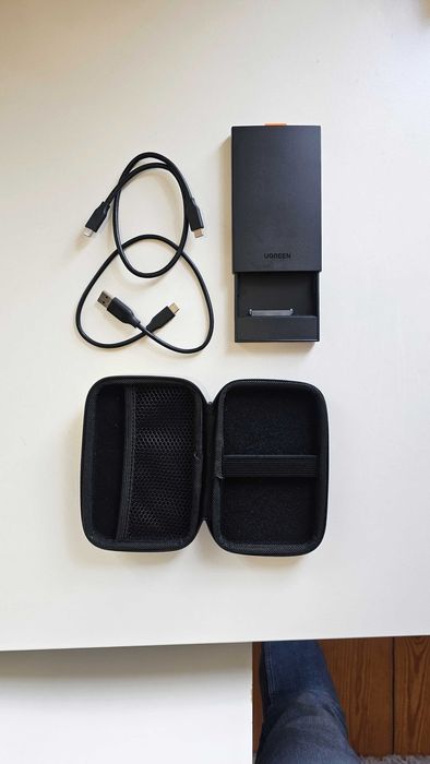 Caixa SSD/HDD 2.5" USB 3.2 Gen 2, Cabos e Capa64738752296579120