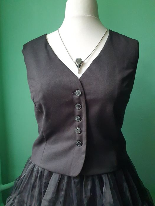 Kamizelka garniturowa Mephisto Skydance corpgoth dark academia