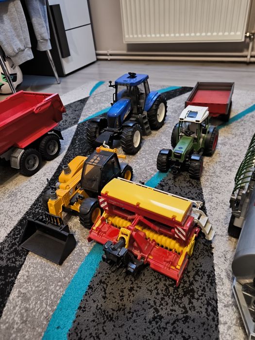 Zabawki bruder  zestaw stan używany