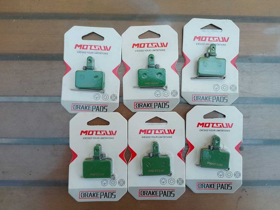 Pastilhas Cerâmicas de Travões para Bicicleta ou Trotineta.