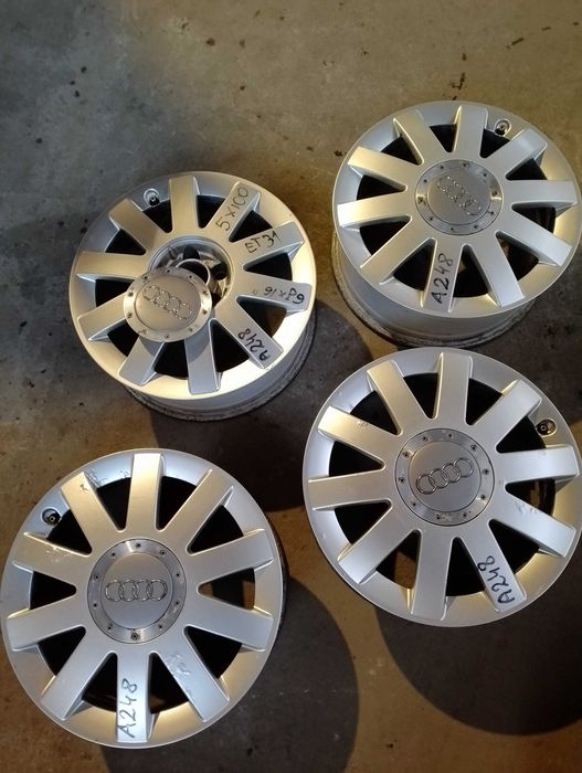 Felgi Aluminiowe Audi 6Jx16'' ET31 5X100 Obrzycko A248