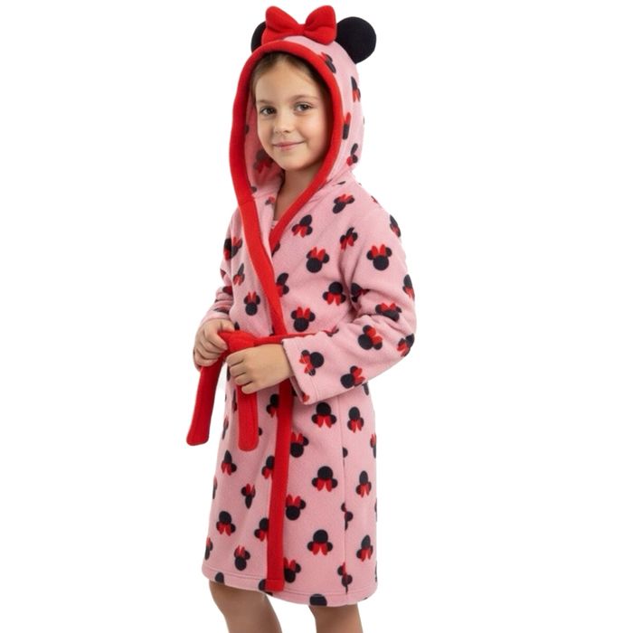 Флісовий теплий халат для дівчинки