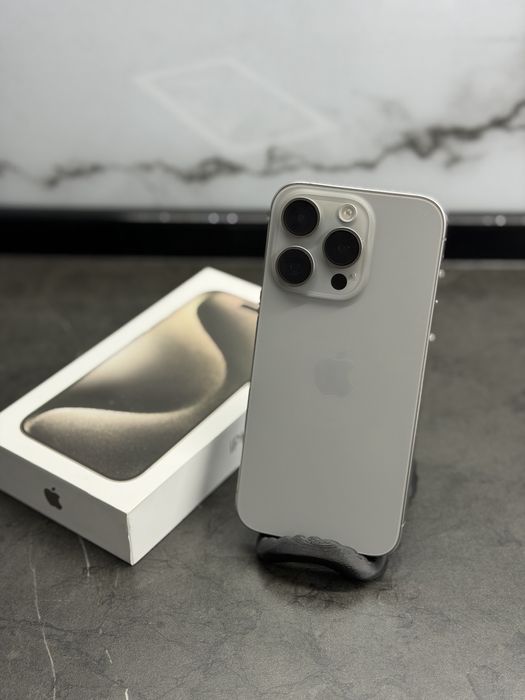 Идеал! IPhone 15 pro 256gb Natural Titanium