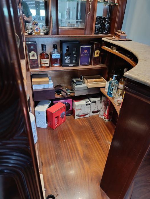 Bar de bebidas de canto