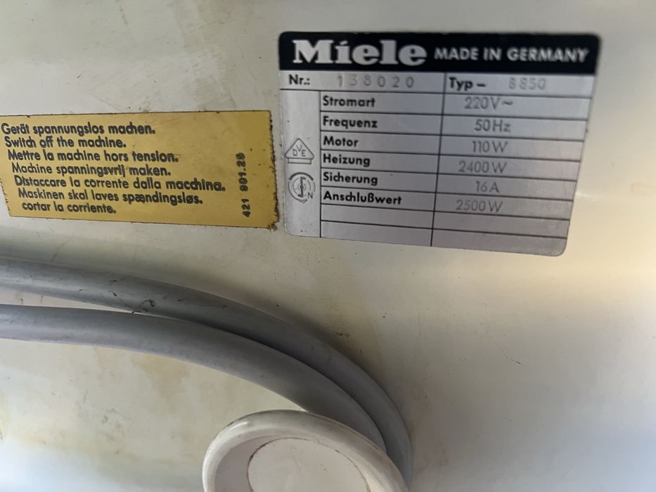 Magiel elektryczny MIELE 850, maglownica,prasowalnica