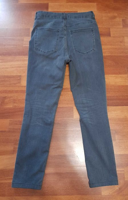 Jeansy dżinsy skiny rurki H&M bawełna wysoki stan r. 42