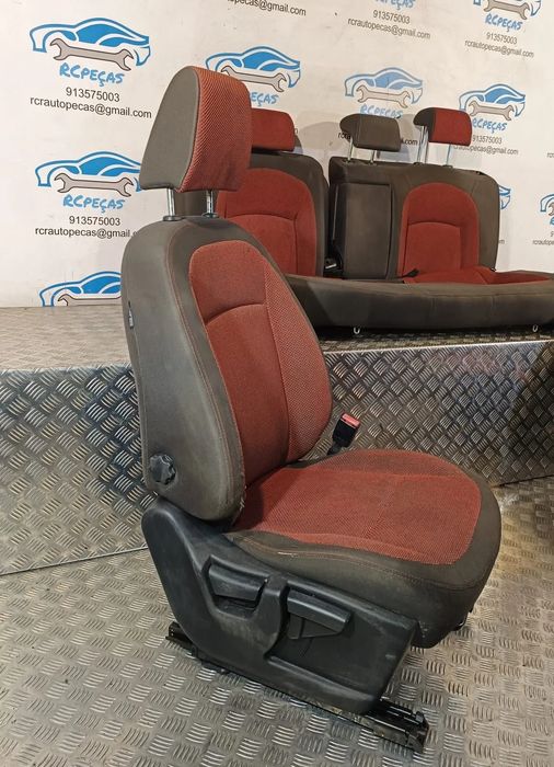 BANCO BANCOS NISSAN QASHQAI I 1 MK1 J10 NJ10 JJ10E TECIDO AIRBAG