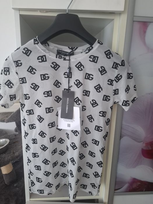Extra koszulka Dolce & Gabbana black and white