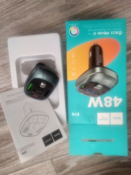Bluetooth FM трансміттер Hoco E76