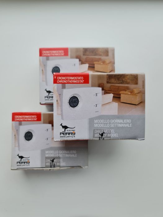 Італійські хронотермостати Perry Electric